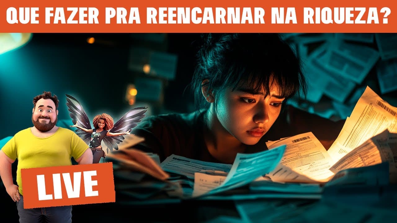 O QUE FAZER PRA REENCARNAR NA RIQUEZA, SEM TER QUE TRABALHAR? | Estudo Divertido do #Espiritismo