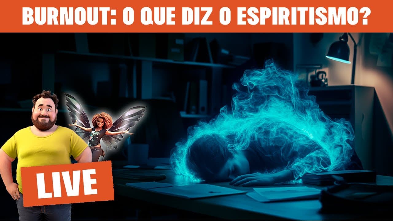 BURNOUT: O QUE DIZ O ESPIRITISMO? | Estudo Divertido do #Espiritismo