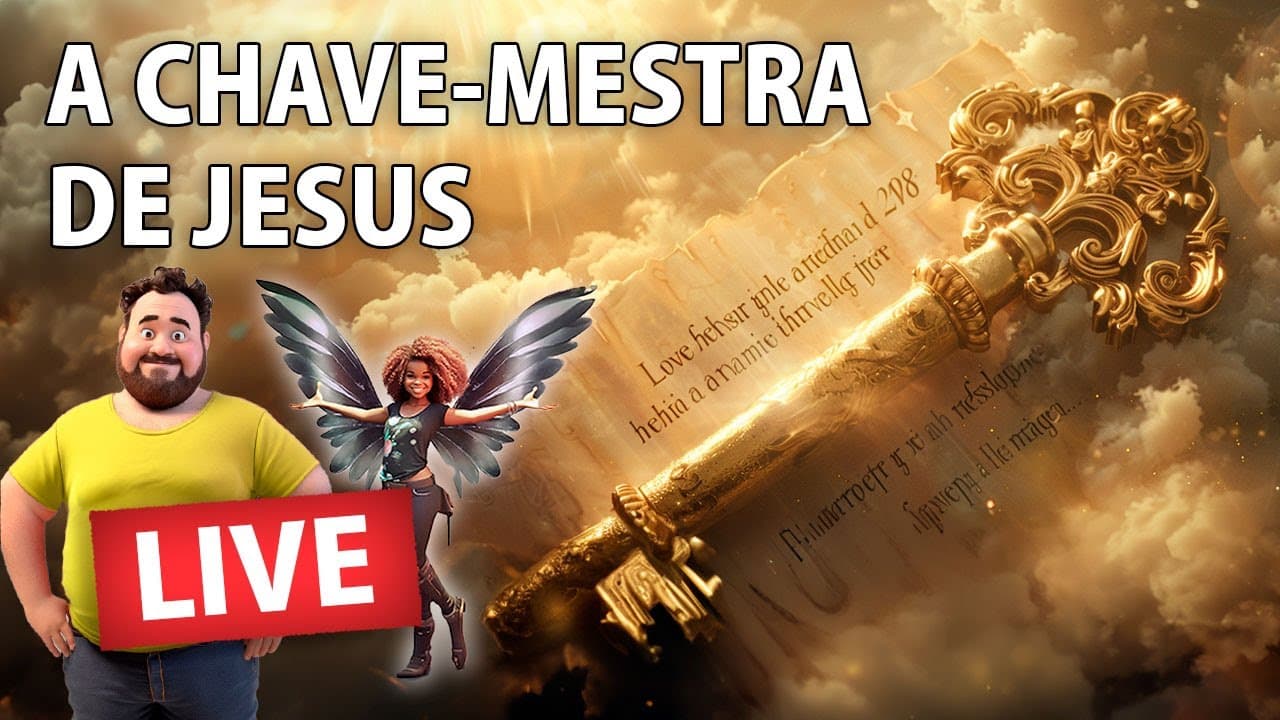 A CHAVE-MESTRA DE JESUS | Estudo Divertido do #Espiritismo