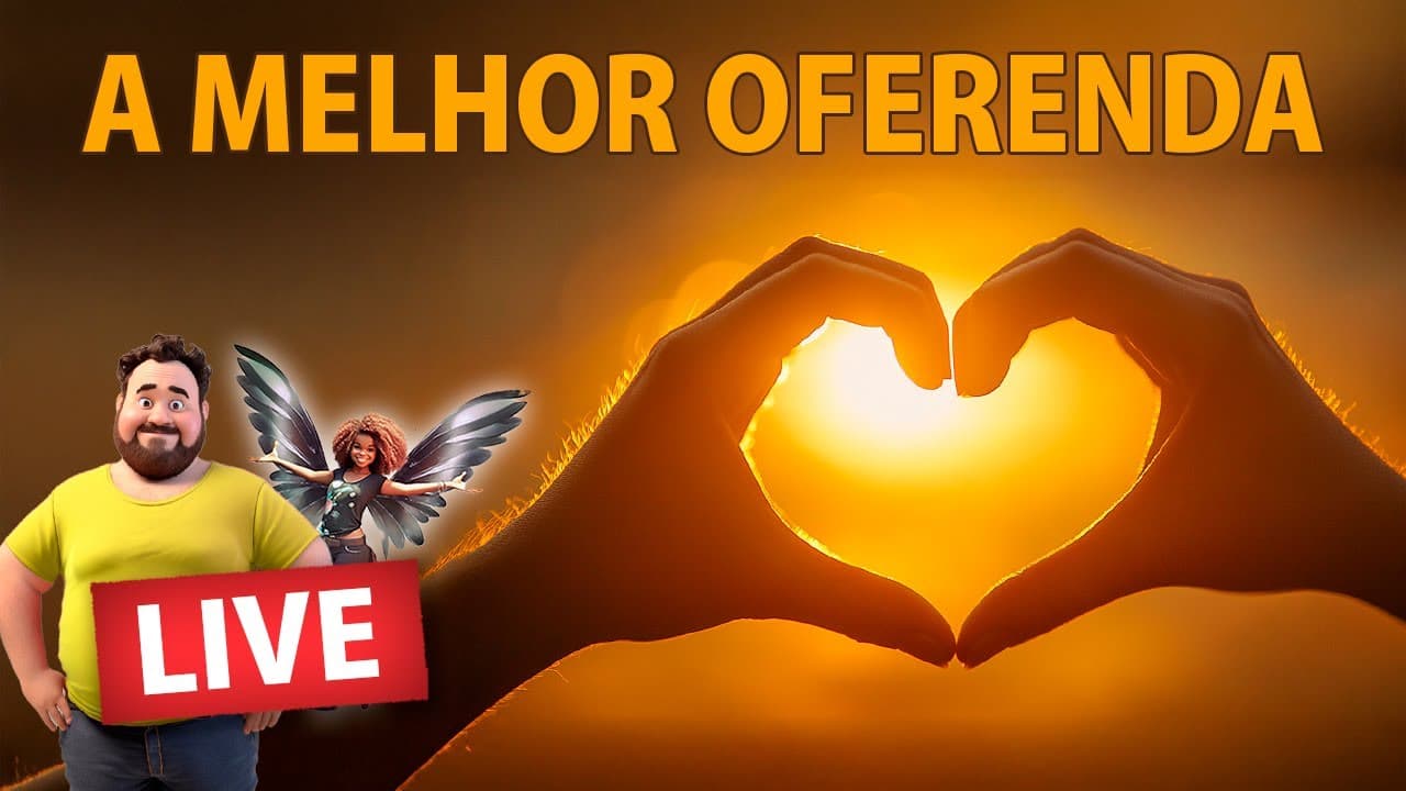 QUAL A MELHOR OFERENDA A DEUS? | Estudo Divertido do #Espiritismo