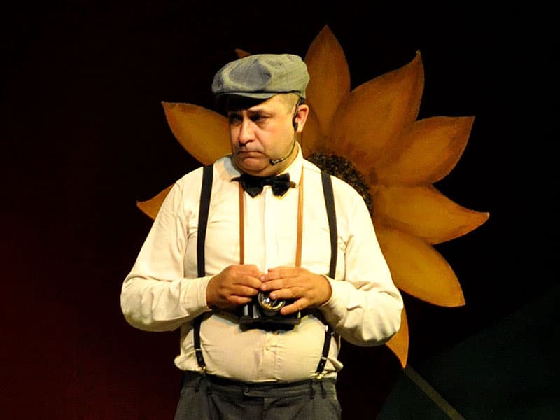 Na Praça dos Girassóis